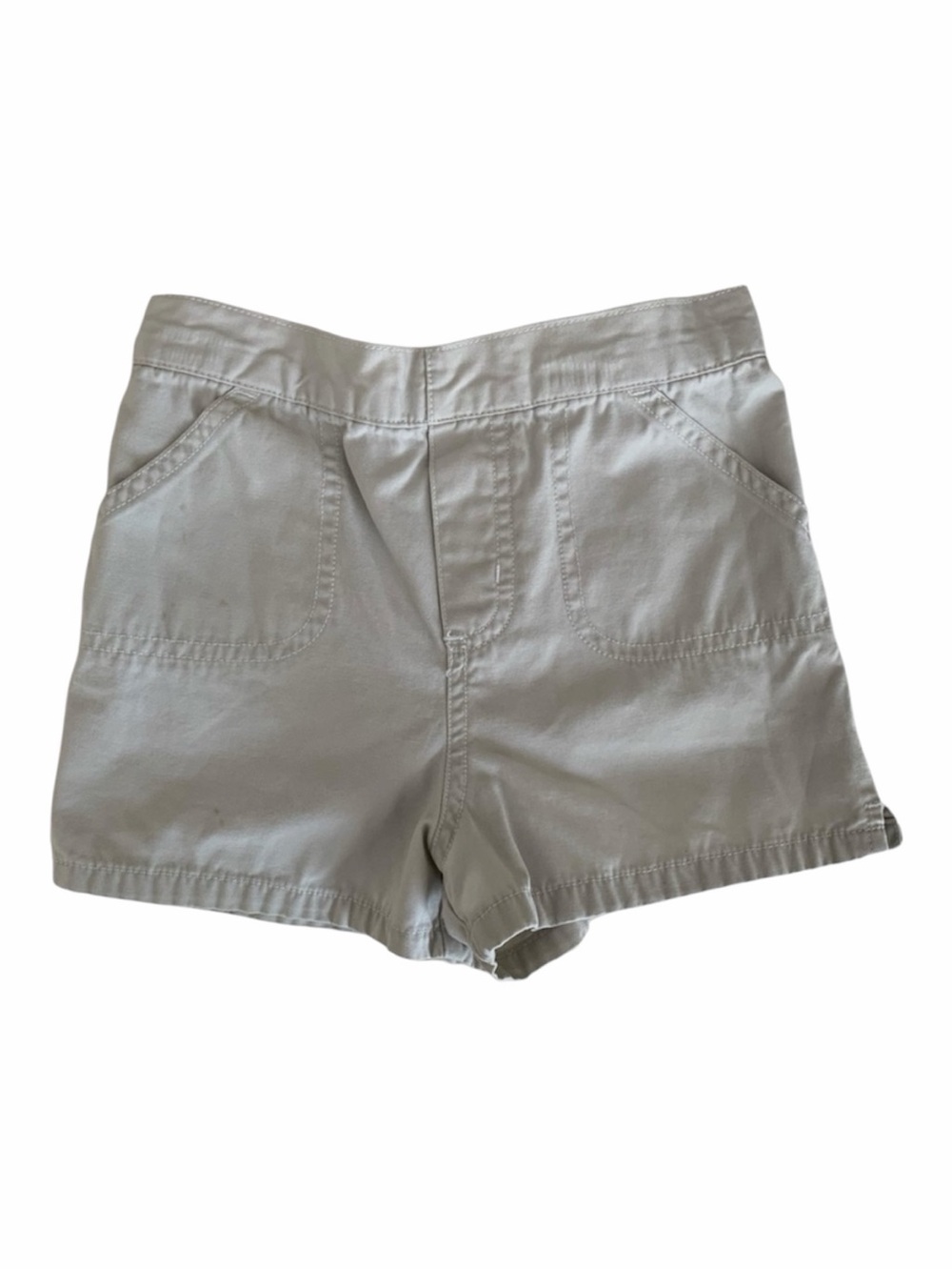 Circo Shorts Girls Size 5T Tan Pull On Flat Front Elastic Back Stretch Pockets
